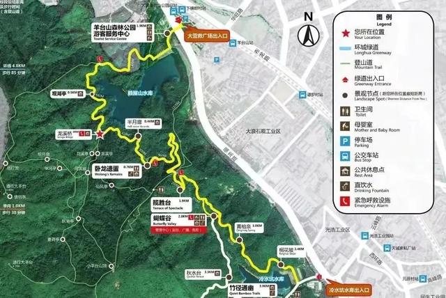 龙华这些宝藏徒步路线，藏不住了