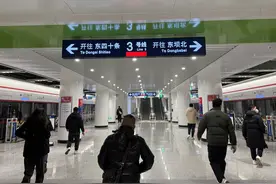 地铁新线首迎周一早高峰：3号线潮汐性明显，12号线换乘选择多图片