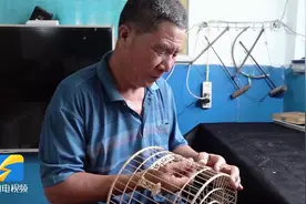 潍坊昌乐：手艺人将古代诗词“刻”在鸟笼上 精湛技艺彰显非遗魅力图片