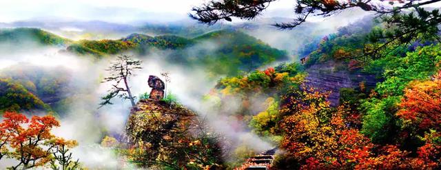 华亭莲花台:绮丽风光无限美 色彩斑斓惹人醉