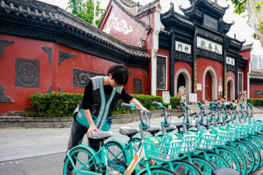 暑期试骑免费！滴滴青桔单车在武汉“换新”升级