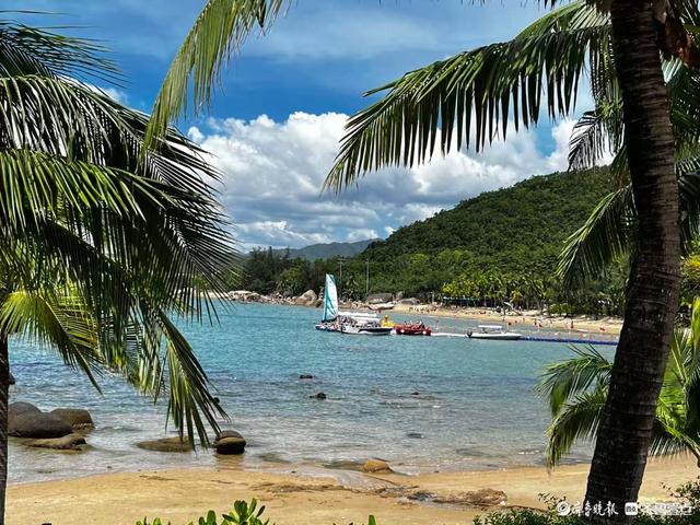 双节拍 | 天涯海角景区，海天一色游人如织