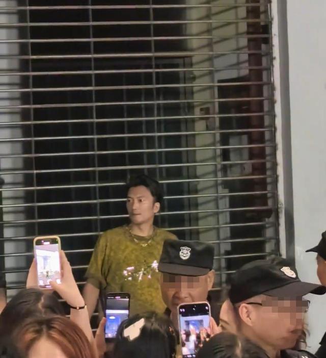 男子看演唱会撞脸谢霆锋被围拍