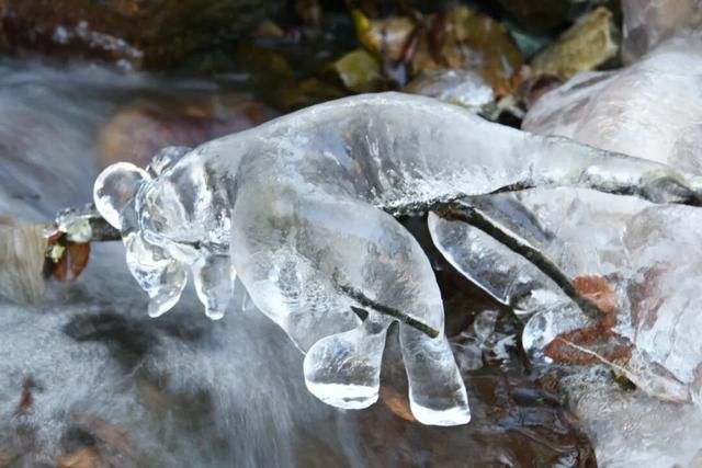 【丽江分享】冬至时节，丽江这些玉雕冰挂， 晶莹剔透如钻石！