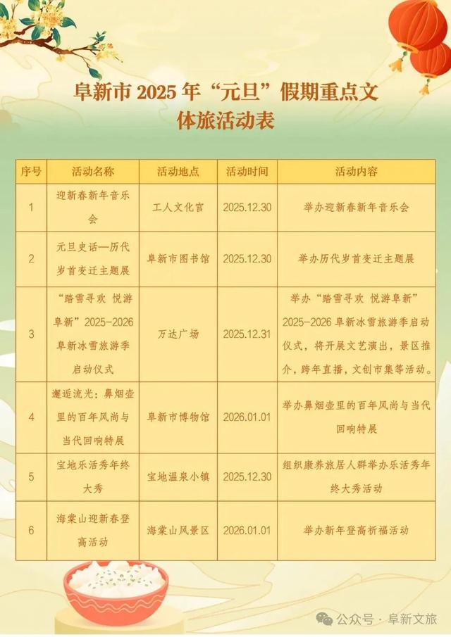踏雪寻欢，悦游阜新2025-2026阜新冰雪旅游季