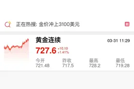 金价又涨疯了！突破历史！网友看傻眼：高攀不起图片