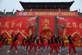 赏非遗、品文化、看演出，“相约美青州·古城过大年”活动启动图片