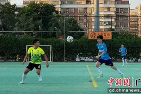 大湾区足球冠军联赛江门队晋级总决赛次轮图片