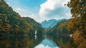 初冬高饱和度美景，还得看洛阳！