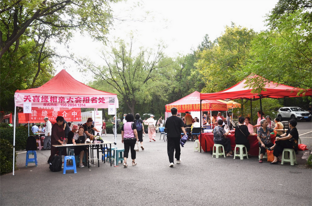 “让”出停车场，“免”掉入园票 千佛山相亲大会背后的城市温度