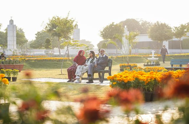 巴基斯坦伊斯兰堡：花团锦簇