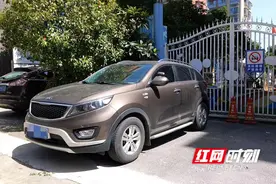湖南消防安全管理新规实施，又一占用消防通道车主被警告图片