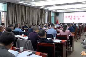 胡彬彬主持召开临澧县重点工作调度会图片