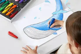 Babycare全网寻找“儿童涂鸦艺术家”：晒娃“涂鸦”作品，抢羽毛蜡笔套装图片