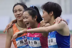 【田径】“百米女飞人”梁小静：真想破11秒再爽一把图片