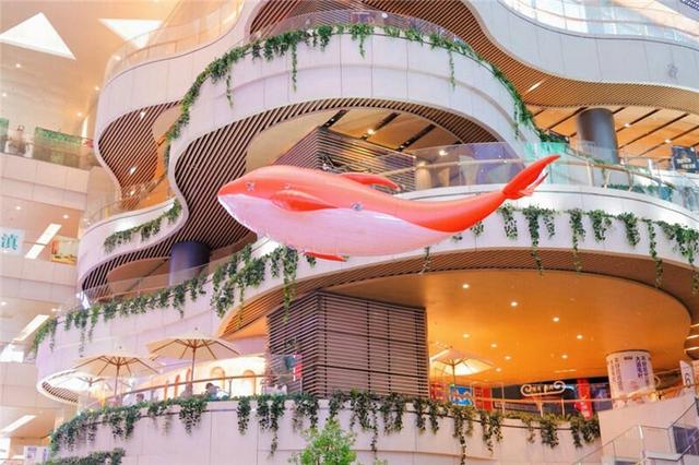 30米烟花、5米巨鲲  好悦天地精彩活动迎国庆