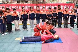 河南内黄：多部门联动 筑牢校园安全教育防线图片