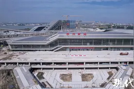全国首座“六边形”立体交通枢纽综合体，苏州南站有新进展图片