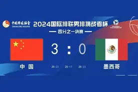 男排挑战者杯中国3:0墨西哥 顺利晋级四强图片