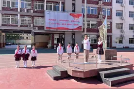 汝河路小学红领巾在行动：童心守护国家安全 争做生态小卫士图片