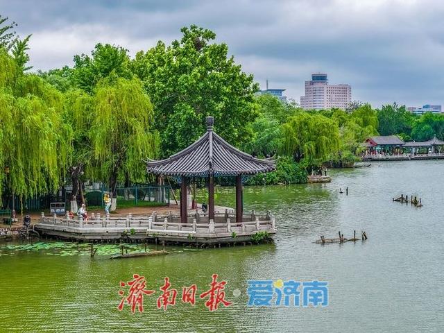 一年四季 泉在济南丨明湖烟雨，水墨江南