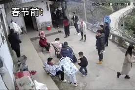 “绷不住了！”一组监控意外爆火，网友直呼泪目图片