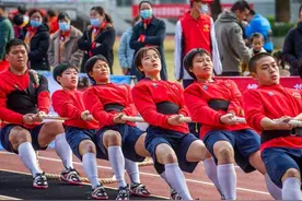 专业拔河什么姿势？浙警院的学生给打了个样儿图片