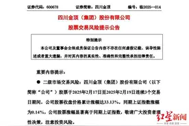 股市连续涨停板，四川金顶：未与DeepSeek开展业务合作图片