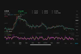 比亚迪股价跌超5%，创一年半以来新低！旗下多款车型降价促销图片