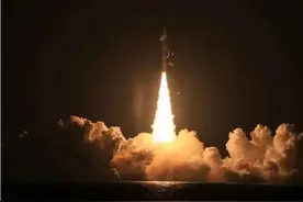 台媒关注大陆凌晨发射：“实属罕见”图片