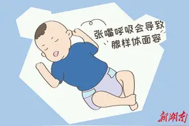 家有“呼噜娃”别大意！可能会影响面容……图片