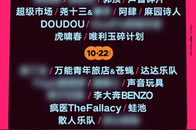 终于来了！2023贵阳草莓音乐节，首批阵容公布图片