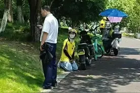 骑手与保安，如何不再“互相为难”？图片