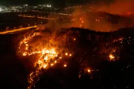 韩国东南部大型山火已造成19人死亡图片