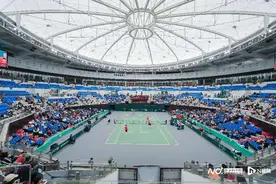 横琴赛场四战全胜！中国队成功晋级9月戴维斯杯世界Ⅱ组比赛图片