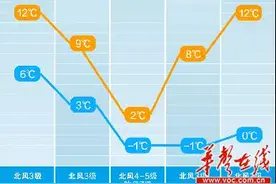 气温下降8～10℃ 长沙2025年第一场雪正在赶来图片