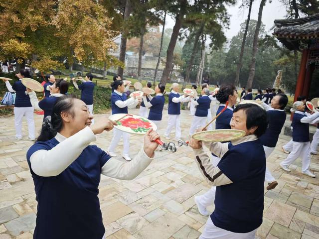 非遗、义诊、孝亲体验！八大处举行重阳游山会