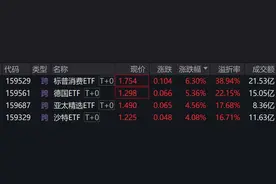 跨境ETF早盘再度走强，德国ETF创新高，基金公司提示投资者关注溢价风险图片