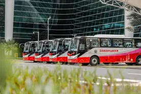 天堑变通途！宇通高端新能源客车双向领跑“深中通道”图片