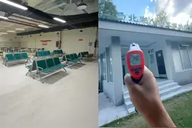 武汉第三处防空洞纳凉点已试开放，位于西北湖公园，记者实测：洞内温度只有24℃图片