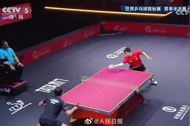 梁靖崑负于雨果，无缘与王楚钦会师多哈世乒赛男单决赛图片