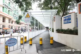 “护”住安全，福田街道“民生微实事”为学生上下学保驾护航图片