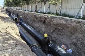 瓜州：老旧管网更新改造 城市“硬件”提档升级图片