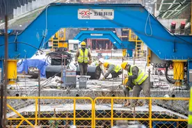 成渝中线高铁重庆段站前工程完成70%图片