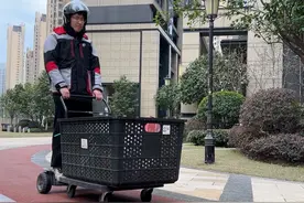 顺丰“上新”电动平板车，打造绿色快递配送服务图片