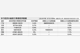 经济大省冲刺四季度动力何在？苏鲁增速暂领跑 川豫争夺五强图片