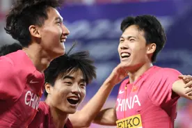 世界田联接力赛︱中国男子4x400米直通世锦赛：“我们瘦小，但最拼搏”图片