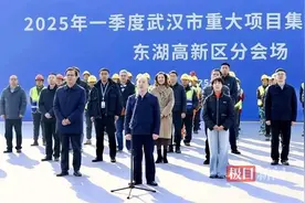 武汉东湖高新区今年一季度集中开工22个重大项目，总投资额位居全市第一图片