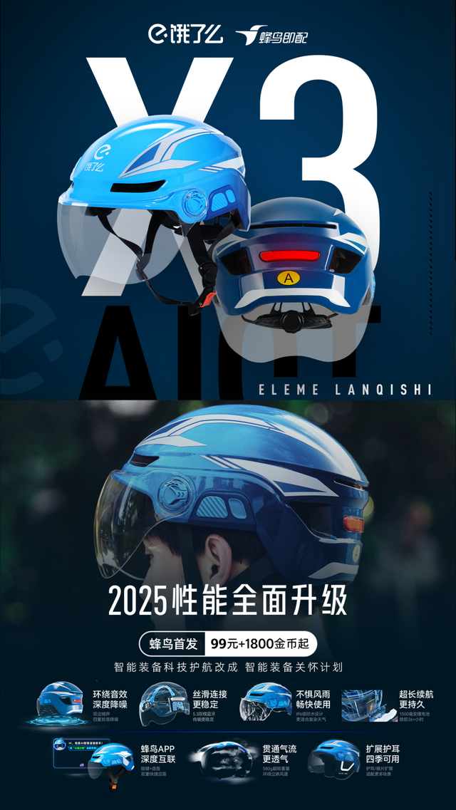 淘宝闪购单量激增，“AI智能头盔”帮助骑手解放双手
