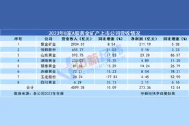 媒体：黄金热卖，8家有金矿的公司去年赚了273亿图片